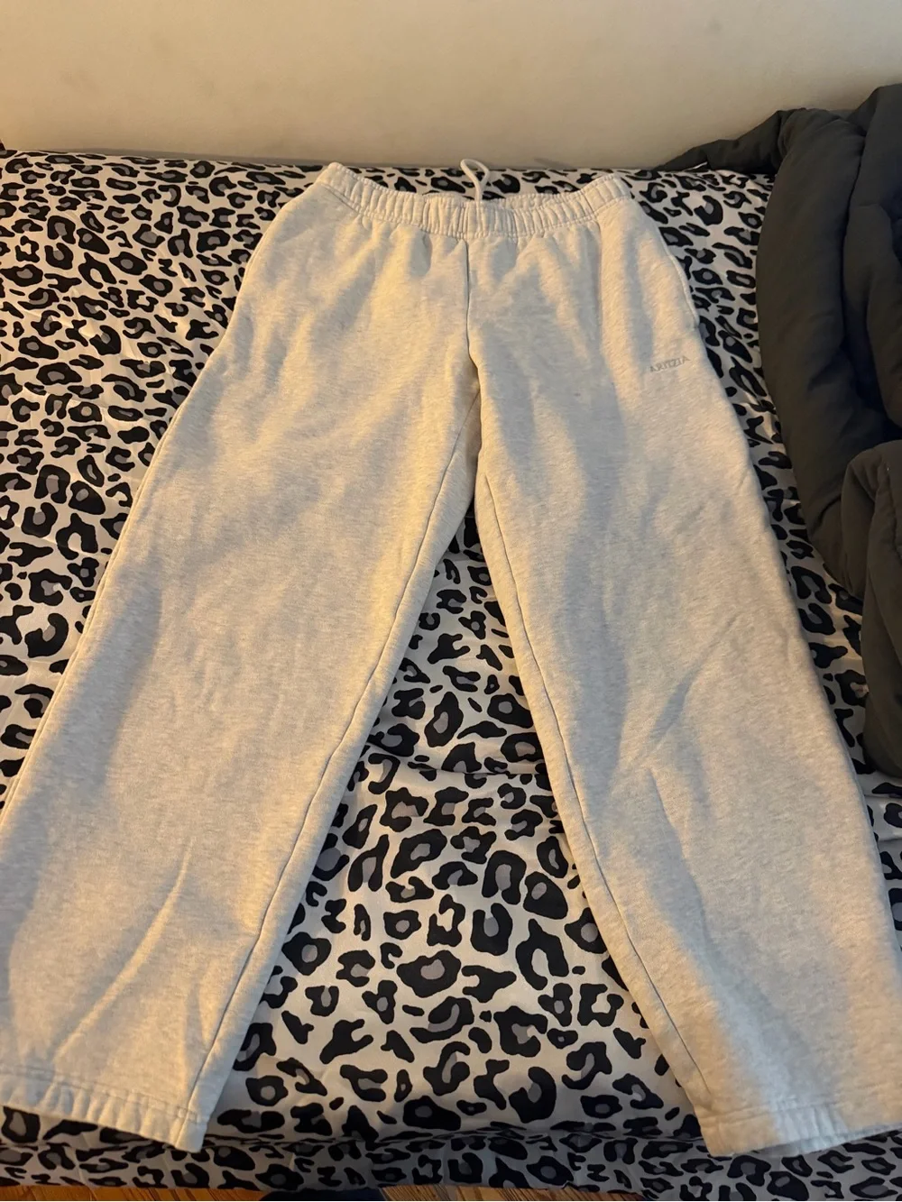 Aritzia Kids Light Gray Sweatpants - Cozy Casual Joggers